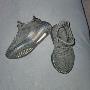 All black yeezy